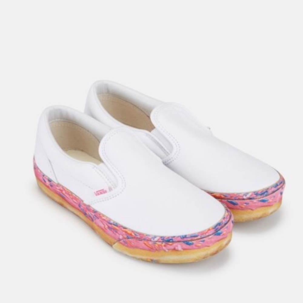 NWT Girls 2.5, Vans Donut Shoes - Picture 2 of 8